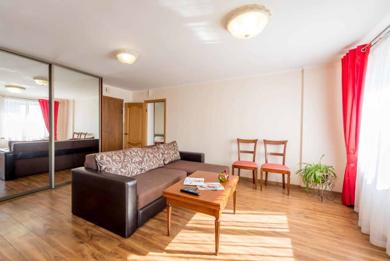 Apartments Near Parus Business Centre Kyiv Exterior foto