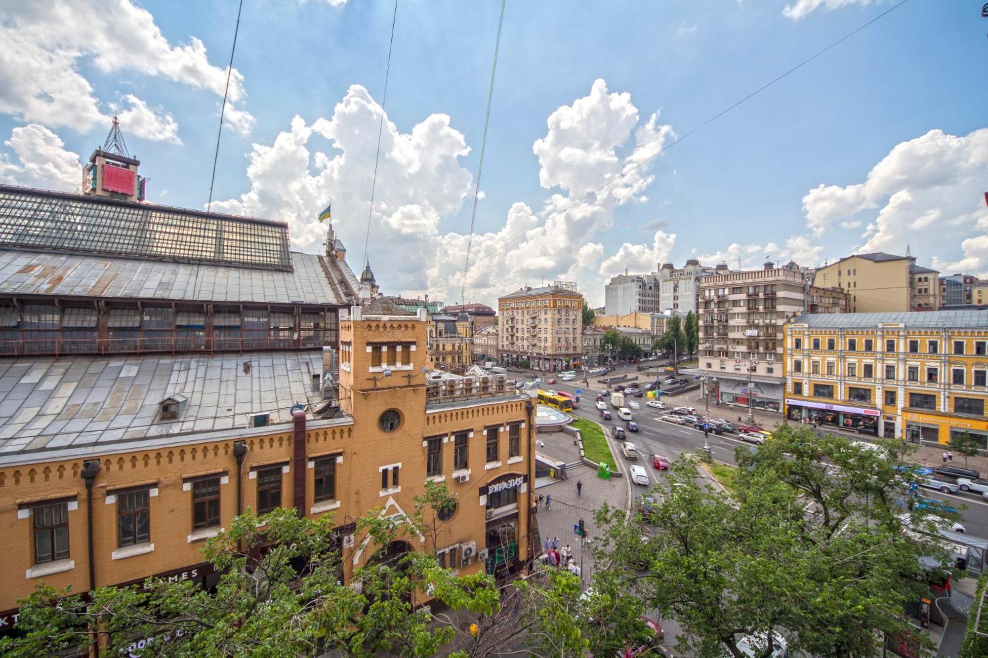 Apartments Near Parus Business Centre Kyiv Exterior foto
