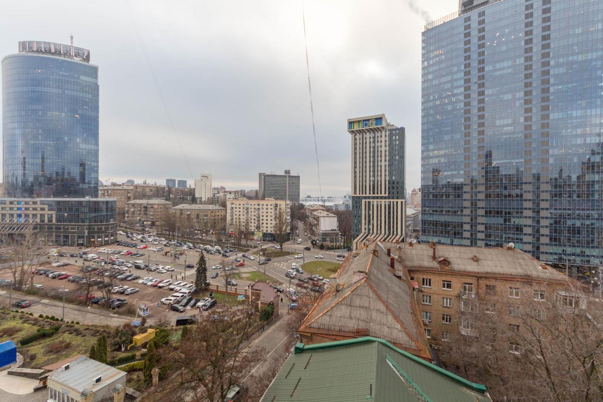 Apartments Near Parus Business Centre Kyiv Exterior foto