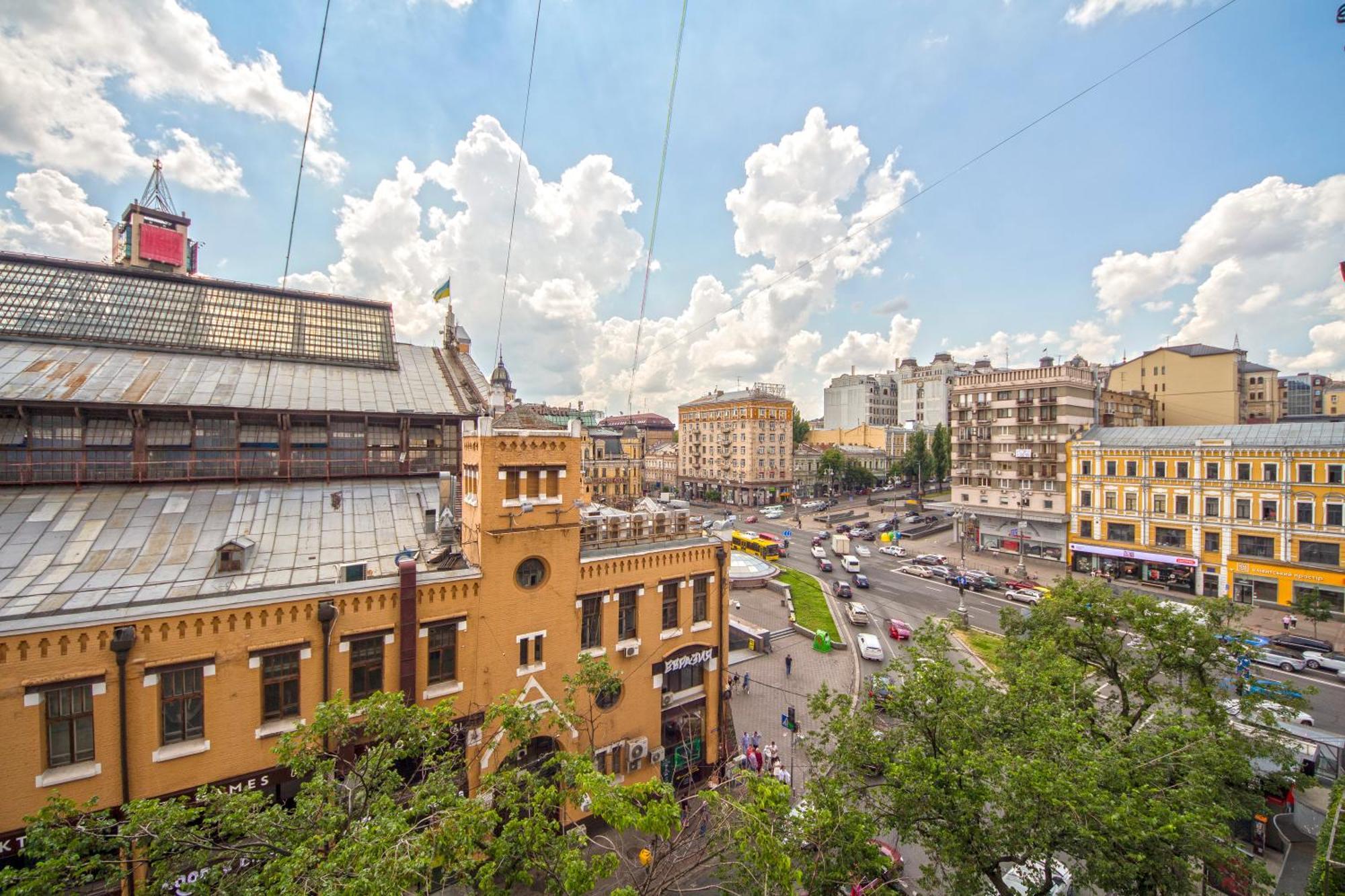 Apartments Near Parus Business Centre Kyiv Exterior foto